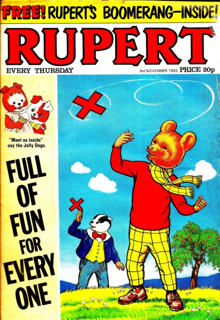 Rupert Weekly #3 comic cover