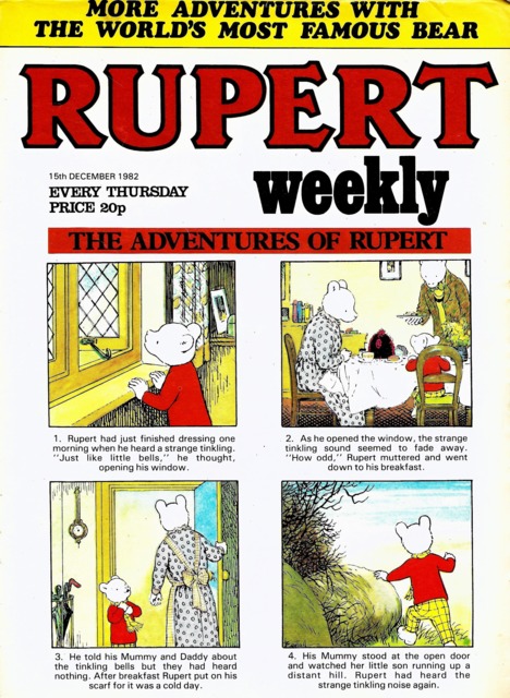Rupert Weekly #9 comic cover