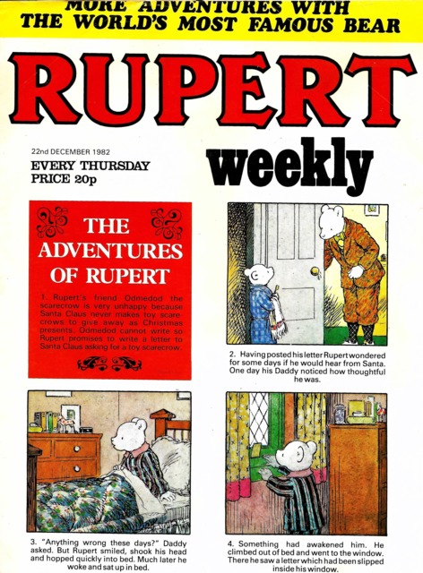 Rupert Weekly #10 comic cover