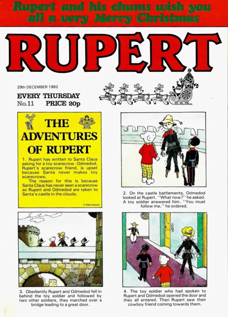 Rupert Weekly #11 comic cover