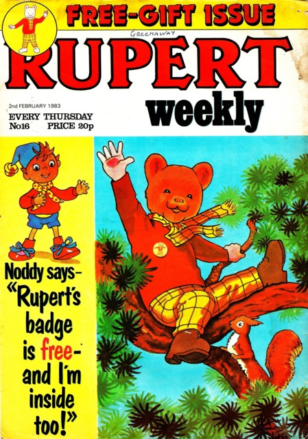 Rupert Weekly #16 comic cover