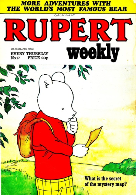 Rupert Weekly #17 comic cover