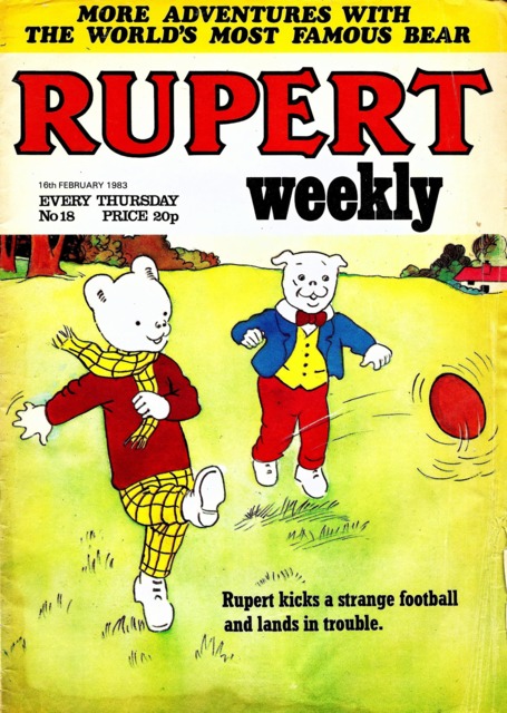 Rupert Weekly #18 comic cover