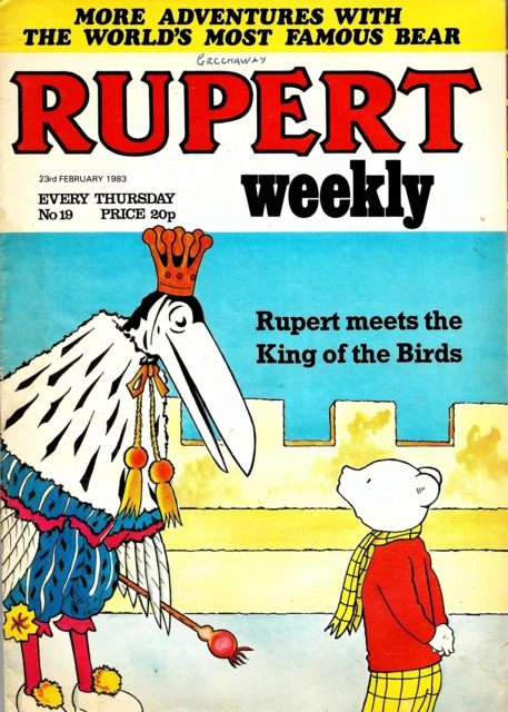 Rupert Weekly #19 comic cover