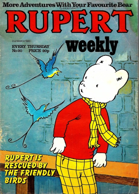 Rupert Weekly #20 comic cover