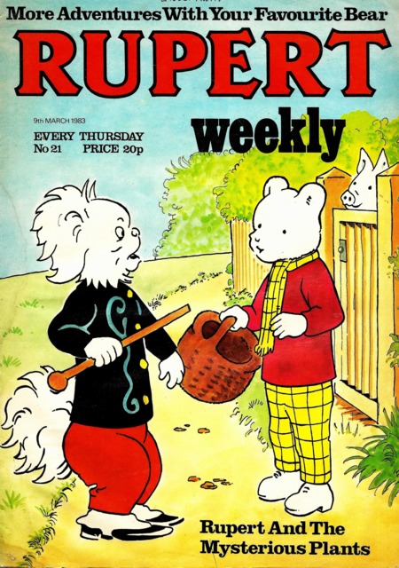 Rupert Weekly #21 comic cover