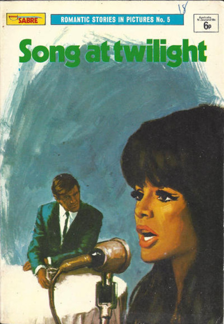 Sabre Romantic Stories in Pictures #5 comic cover