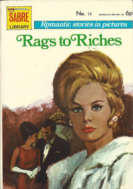 Sabre Romantic Stories in Pictures #14 comic cover