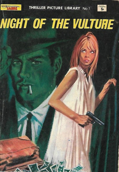 Sabre Thriller Picture Library #1 comic cover