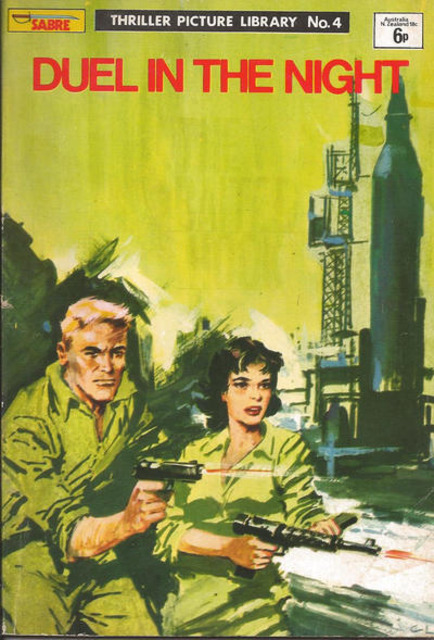 Sabre Thriller Picture Library #4 comic cover