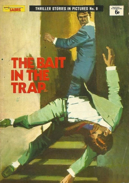 Sabre Thriller Picture Library #8 comic cover