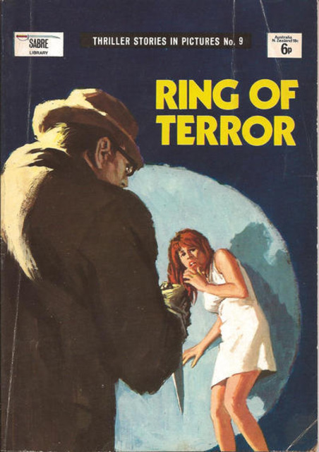 Sabre Thriller Picture Library #9 comic cover