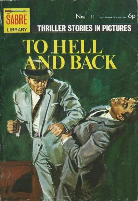 Sabre Thriller Picture Library #11 comic cover
