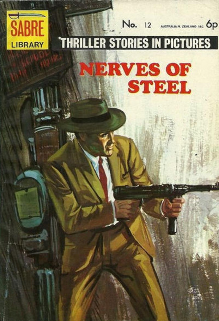 Sabre Thriller Picture Library #12 comic cover