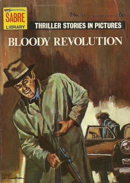 Sabre Thriller Picture Library #13 comic cover