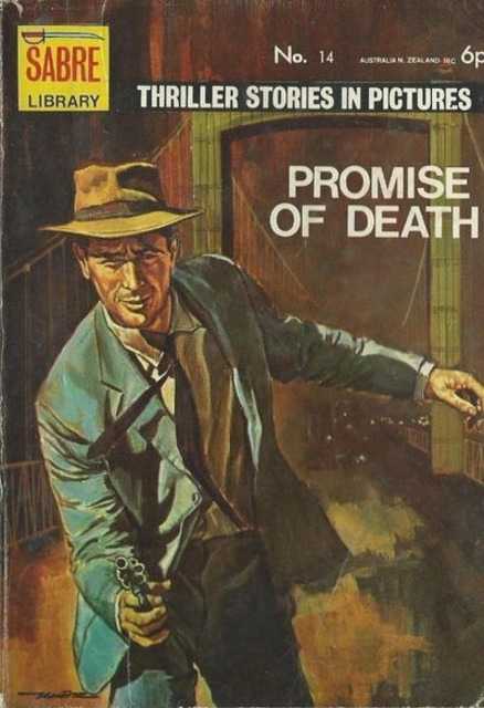 Sabre Thriller Picture Library #14 comic cover