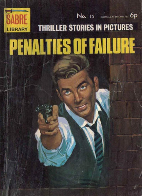 Sabre Thriller Picture Library #15 comic cover