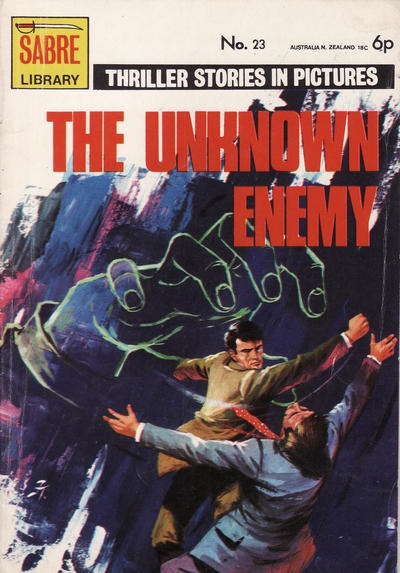 Sabre Thriller Picture Library #23 comic cover