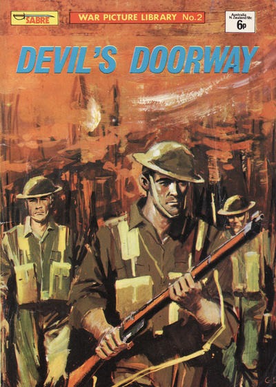Sabre War Picture Library #2 comic cover