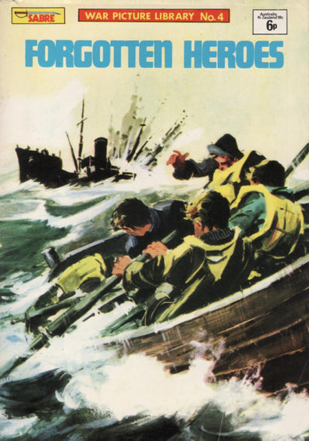 Sabre War Picture Library #4 comic cover