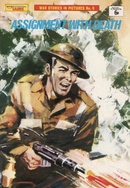 Sabre War Picture Library #6 comic cover