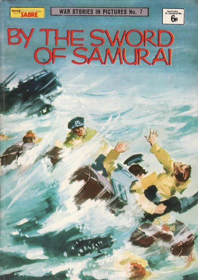 Sabre War Picture Library #7 comic cover