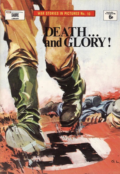 Sabre War Picture Library #10 comic cover