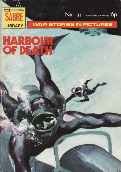 Sabre War Picture Library #11 comic cover