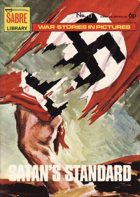 Sabre War Picture Library #13 comic cover