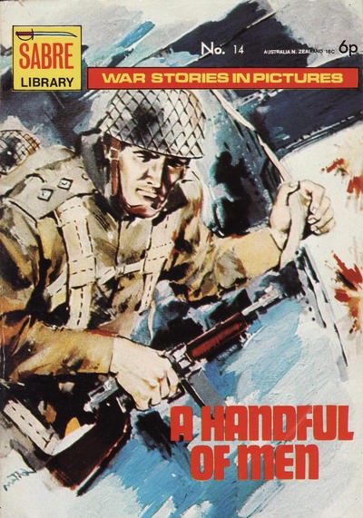 Sabre War Picture Library #14 comic cover