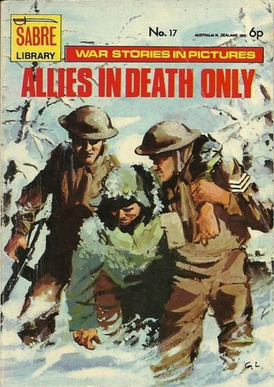 Sabre War Picture Library #17 comic cover