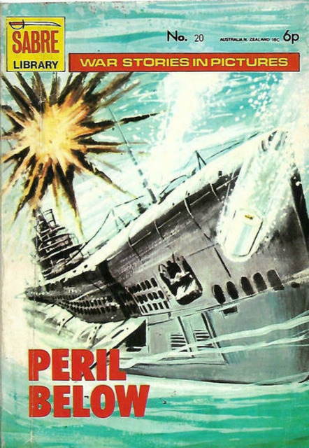 Sabre War Picture Library #20 comic cover