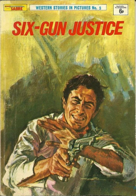 Sabre Western Picture Library #5 comic cover