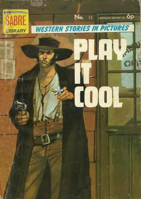 Sabre Western Picture Library #11 comic cover