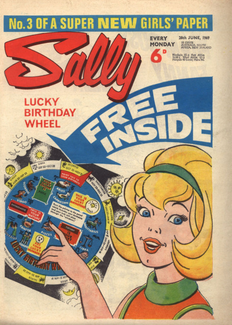 Sally #3 comic cover