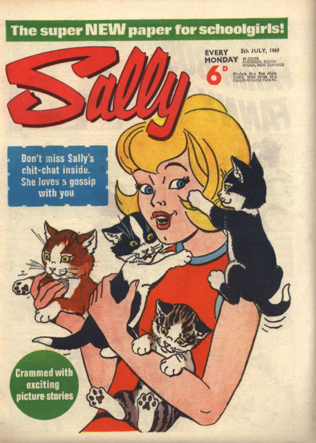 Sally #4 comic cover