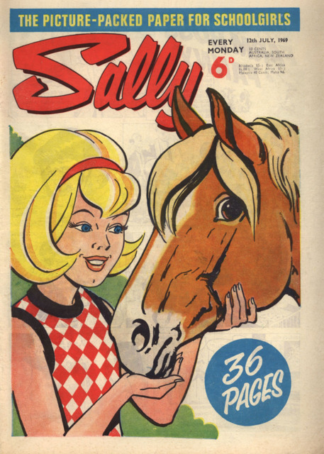 Sally #5 comic cover