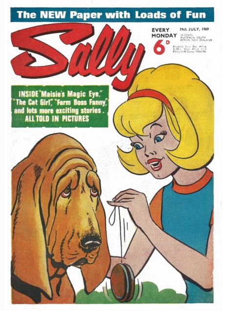Sally #6 comic cover