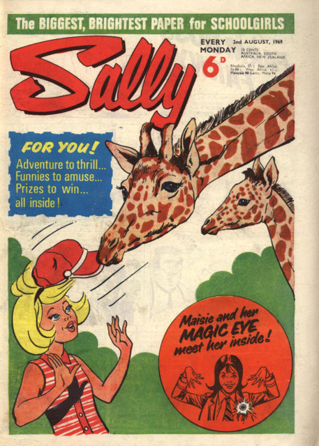 Sally #8 comic cover