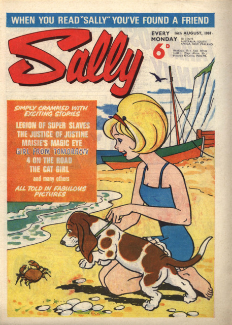 Sally #10 comic cover