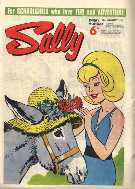 Sally #11 comic cover