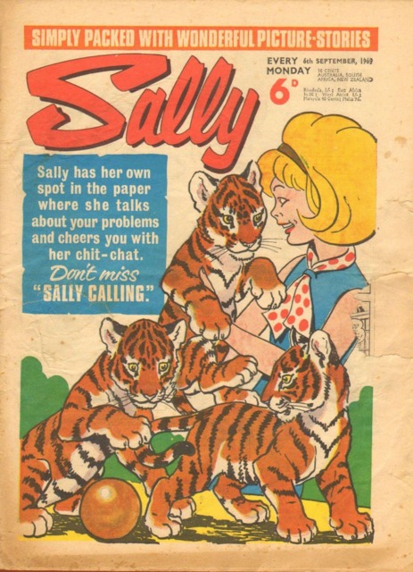 Sally #13 comic cover