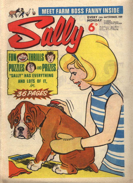 Sally #14 comic cover