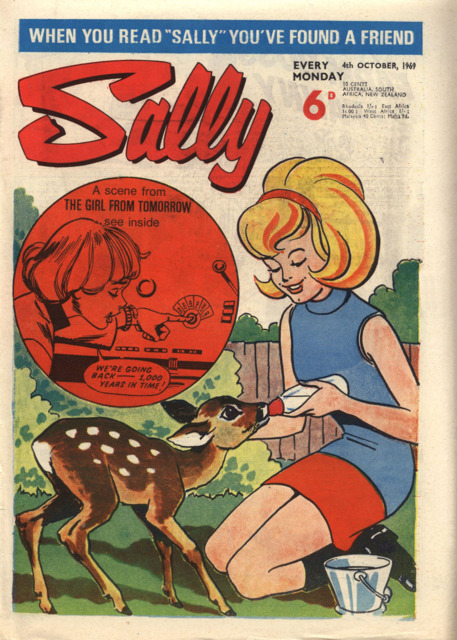 Sally #17 comic cover