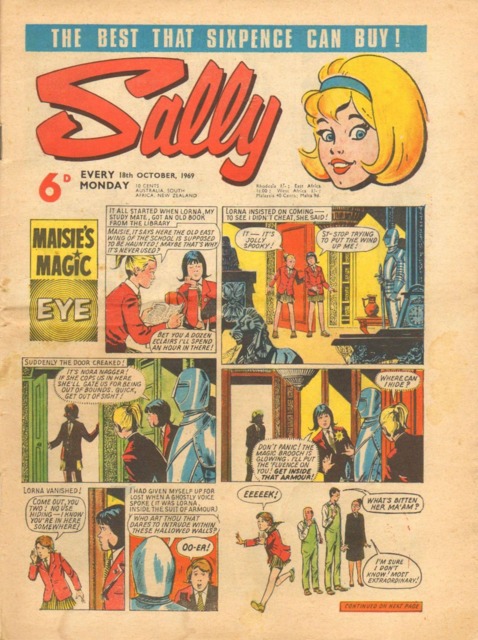 Sally #19 comic cover