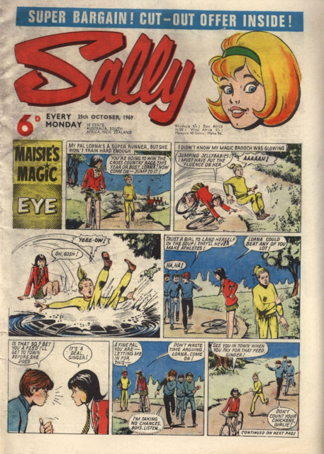 Sally #20 comic cover