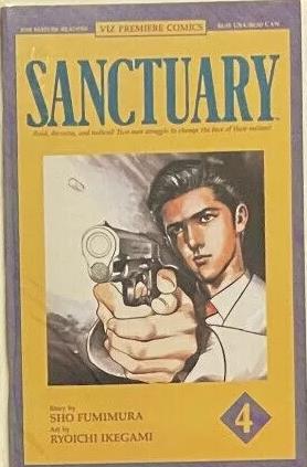 Sanctuary #4 comic cover