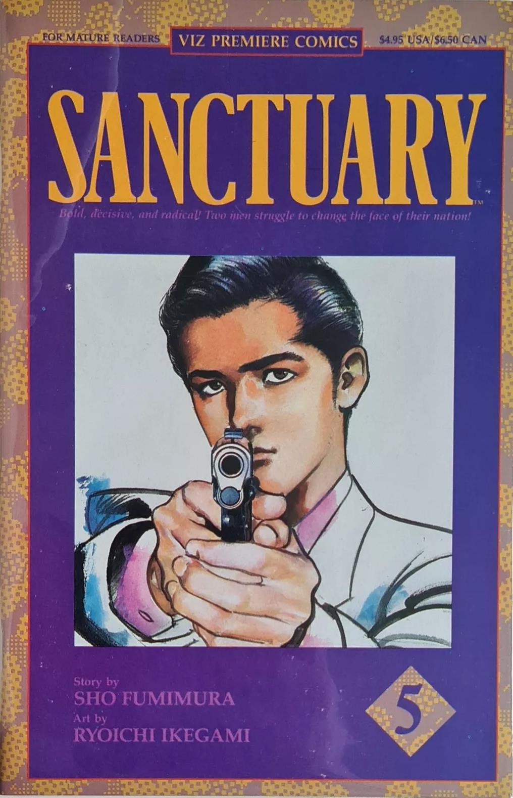 Sanctuary #5 comic cover