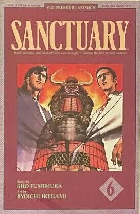 Sanctuary #6 comic cover