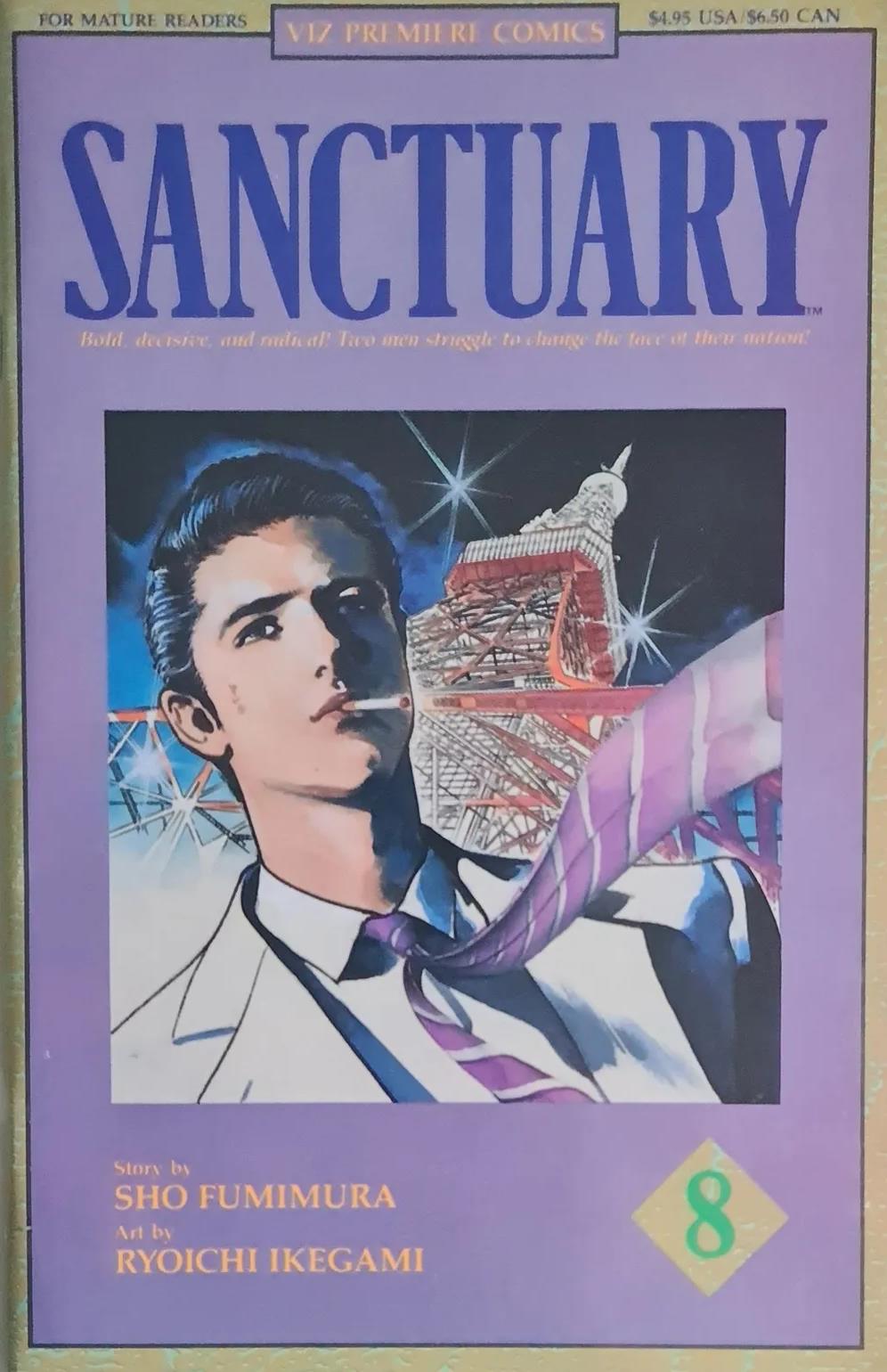 Sanctuary #8 comic cover